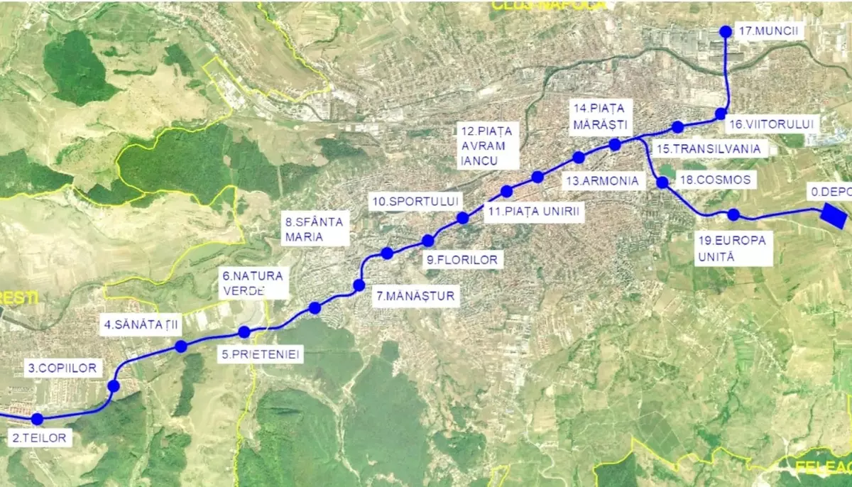 Lucrările la metroul din Cluj avansează. Primăria municipiului a achitat deja peste 250 de milioane de euro