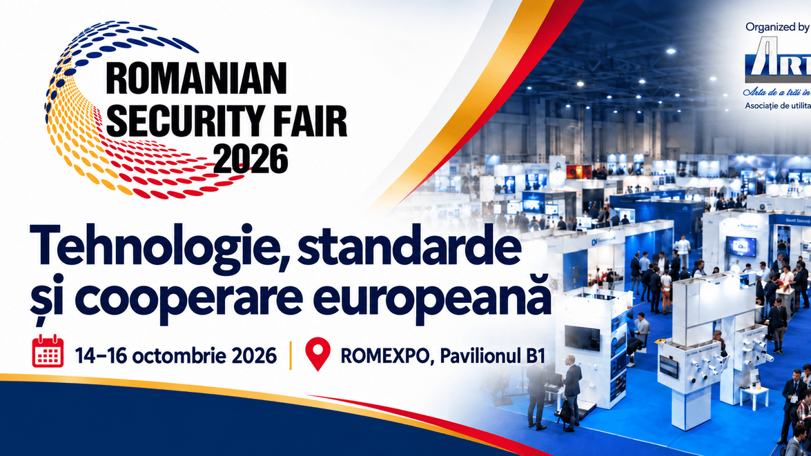 Romanian Security Fair 2026 își deschide porțile săptămâna viitoare. Industria securității se reunește pentru trei zile la ROMEXPO