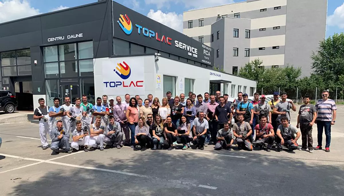 Top Lac pregătește investiții de peste 1 milion de euro în robotizarea vopsitoriei auto. Compania vrea să aducă noi tehnologii în România