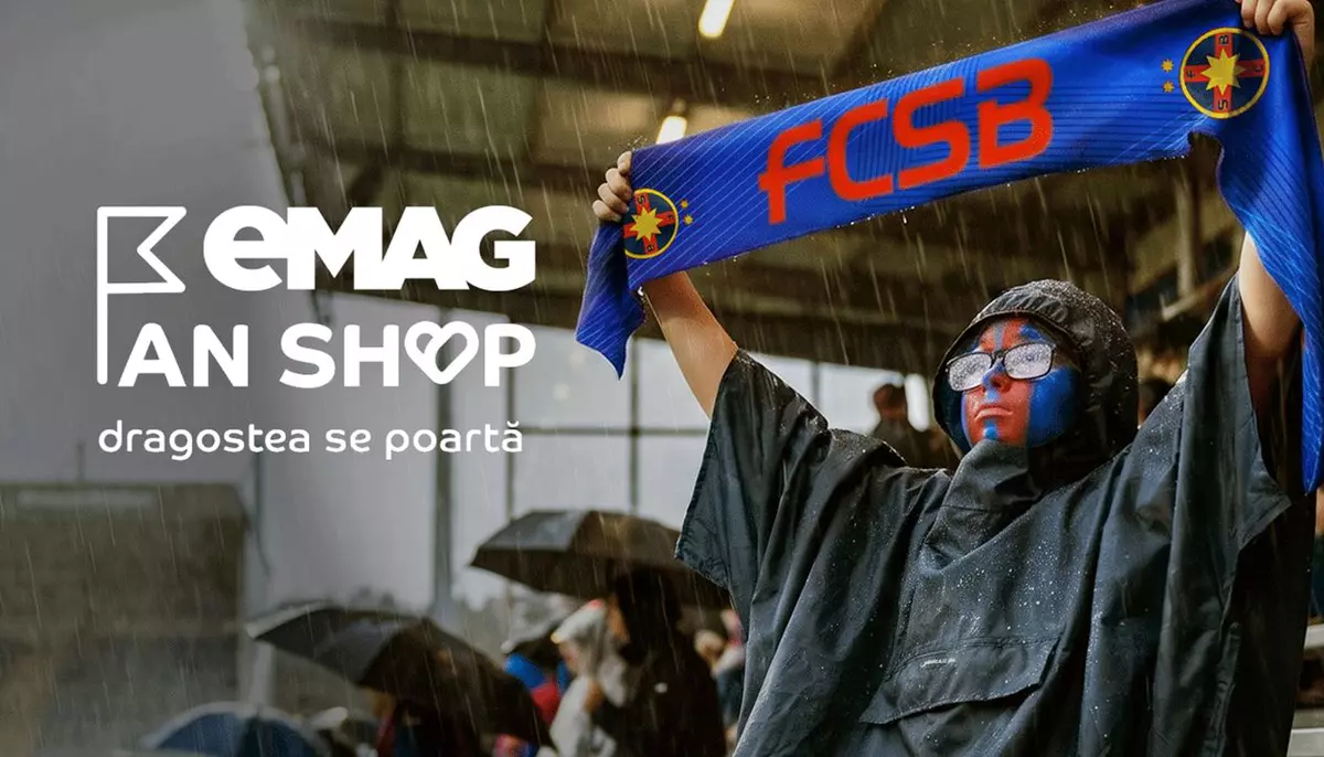 eMAG valorifică pasiunea pentru fotbal. Retailerul online a deschis un Fan Shop dedicat microbiștilor
