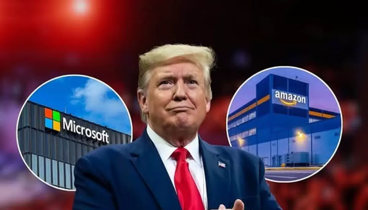 Ce mai face Trump pe bursă. Echipa care îi administrează investițiile a vândut de 5–25 milioane de dolari acțiuni Amazon și Microsoft
