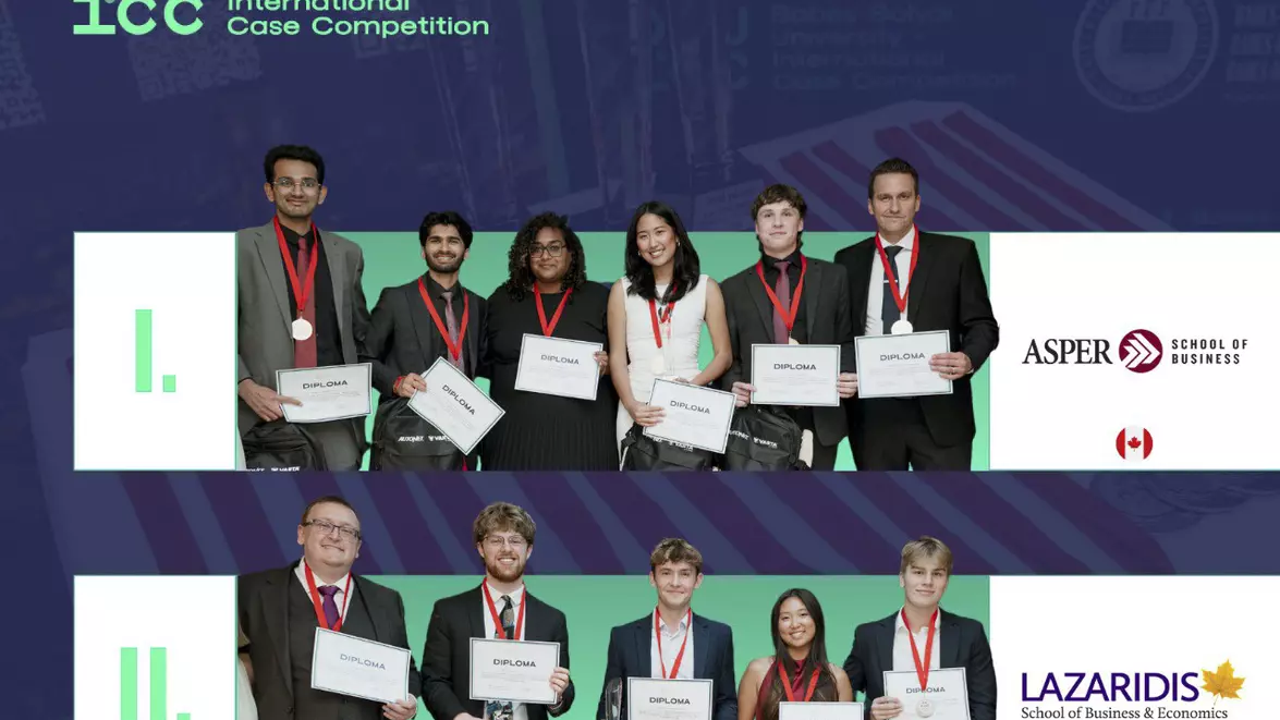 Competiția internațională de business BBU-ICC 2026 și-a desemnat câștigătorii la Cluj. Studenții canadieni au luat aurul și argintul