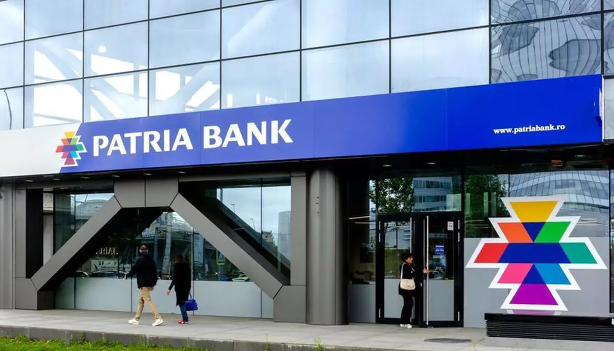 Acțiunile Patria Bank au urcat cu 57%. Banca țintește un profit de 85 milioane lei pentru anul curent