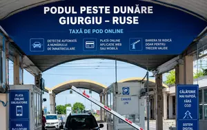 Taxa de pod Giurgiu-Ruse va putea fi plătită online din 15 iunie. În prima fază, este aplicabil doar pentru autoturisme