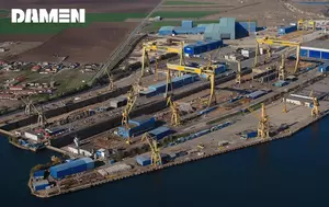Damen Mangalia revine la vânzare cu 46 de milioane de euro mai ieftin. A cincea licitație are loc pe 9 octombrie