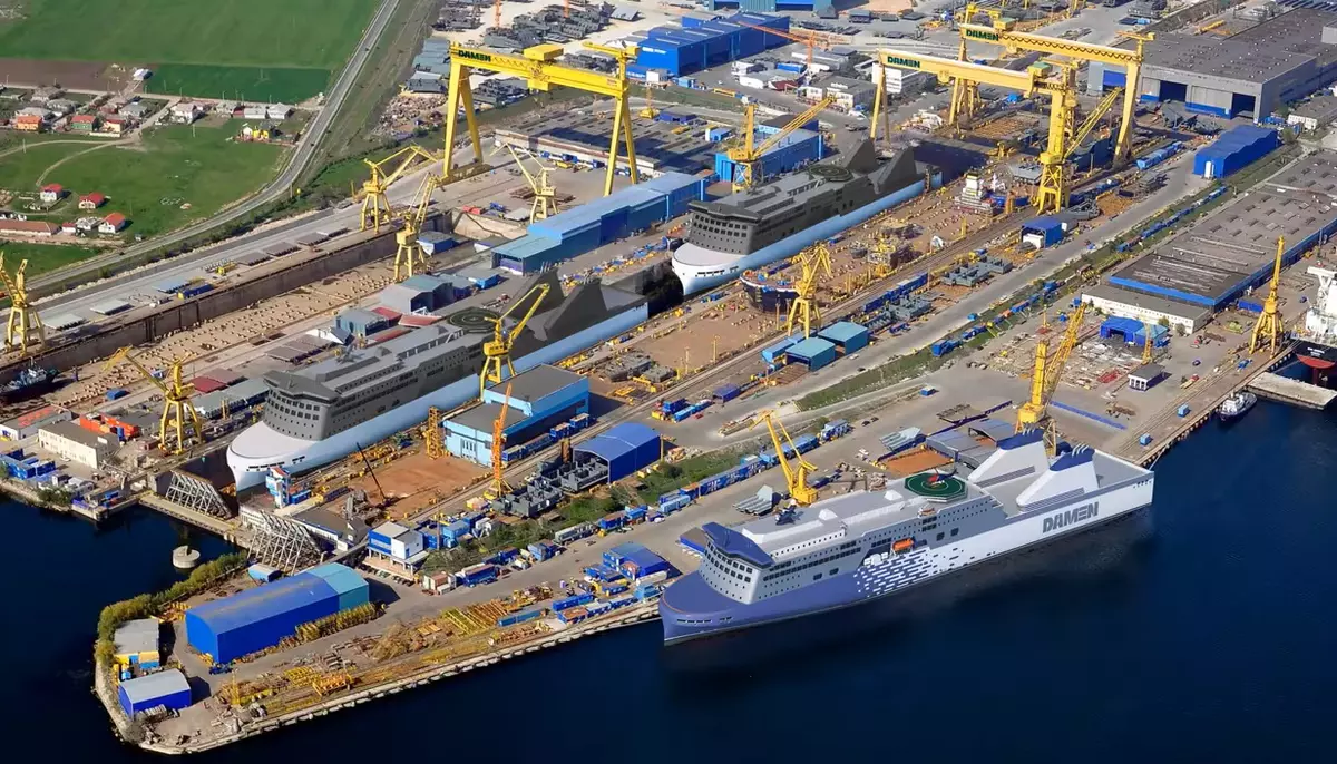 Tribunalul Constanța trimite Damen Mangalia în faliment