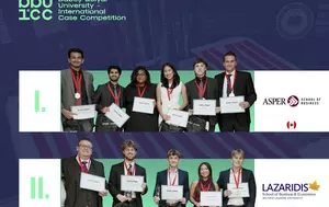 Competiția internațională de business BBU-ICC 2026 și-a desemnat câștigătorii la Cluj. Studenții canadieni au luat aurul și argintul