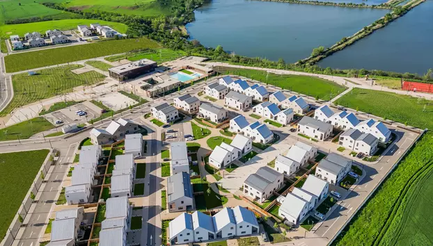 Încep lucrările la 89 de case noi în ansamblul Liziera de Lac. Prețurile pornesc de la 159.000 de euro plus TVA