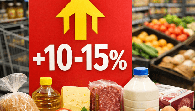 Sunt posibile noi scumpiri de 10-15% la produsele de bază. Specialiștii spun că nu doar transportul influențează aceste creșteri
