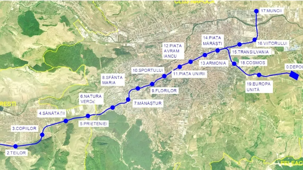 Lucrările la metroul din Cluj avansează. Primăria municipiului a achitat deja peste 250 de milioane de euro