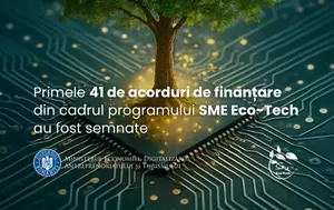 Ministerul Economiei a semnat primele 41 de acorduri de finanțare din programul SME Eco-Tech. IMM-urile pot depune cereri până la 30 decembrie