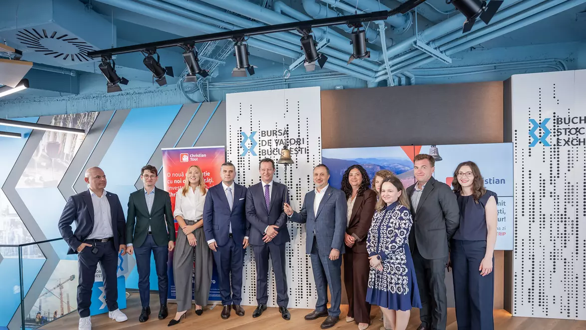 Christian Tour a debutat pe Piața Principală a BVB. Compania a alocat 53% din oferta inițială pentru investitorii de retail