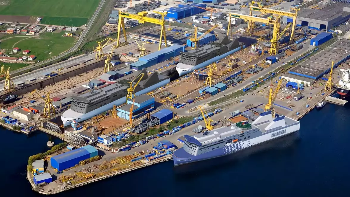 Tribunalul Constanța trimite Damen Mangalia în faliment