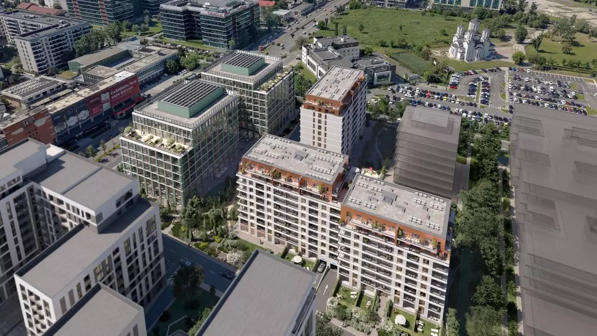 Finanțare de 21,5 milioane de euro pentru proiect rezidențial din București. Ansamblul va include 237 de apartamente premium