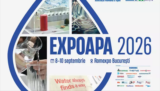 ExpoApa 2026 aduce la București 4.000 de participanți. Evenimentul reunește 82 de expozanți din șapte țări