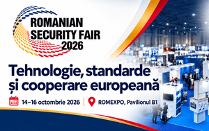 Romanian Security Fair 2026 își deschide porțile săptămâna viitoare. Industria securității se reunește pentru trei zile la ROMEXPO