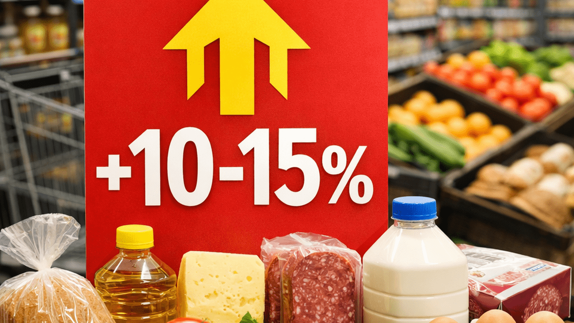 Sunt posibile noi scumpiri de 10-15% la produsele de bază. Specialiștii spun că nu doar transportul influențează aceste creșteri